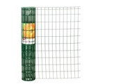 Pantanet Essential - Grillage Soude - 25 m - H1220 mm - Plastifie Vert 6073 - Maille 100x50 mm - Fil 2.10/2.20