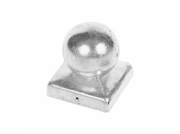 Capuchon deco Boule pour poteau 7x7cm  Galva