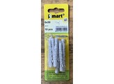 SMART Chevilles nylon long sans collerette O6x50  10 pces/blister