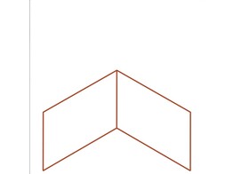 Bordures CorTen Droite Angle exterieur 290 x 300 x 300 mm ep. 3 mm