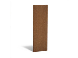 Panneau Corten Basique 600 X 50 X 1800 Mm Corten 2Mm