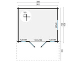 Chalet - Home Office 44mm Inglund EN KIT