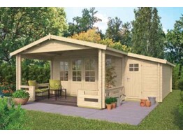 Chalet - Home Office 58mm Coventry Avec auvent EN KIT