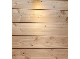 Planche rainure-languete en Meleze rabotee 21 x 160 x 4000 mm  150 mm utile 