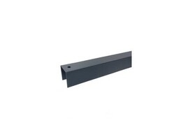 Profil de finition du dessus 45/37/45 Lg 2000mm - RAL 7016 Anthracite