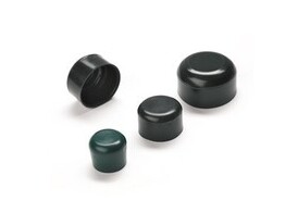 Capuchon pour poteau rond D60 mm  Noir