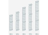 Panneau Rigide - L 2000 mm - H 1230 mm - Plastifie Gris 7016 - Maille 100x55 mm - Fil 4.0