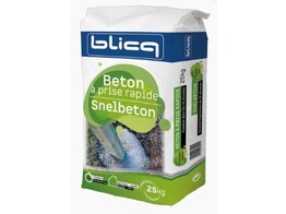 Beton prepare a prise rapide - 25Kg - Blicq