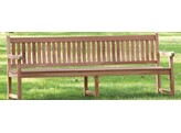 Banc en Teck Bretagne L210xH91 cm  3 pieds  EN KIT