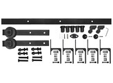 ferrure pour portail coulissant noir Rail  200 cm