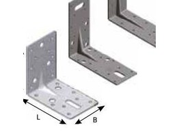 BAT equerre avec renfort L125xH125x46 mm